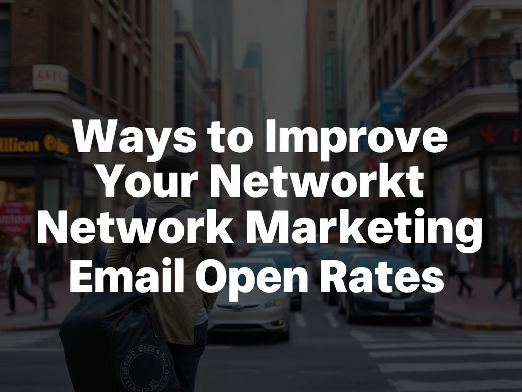 Ways to Improve Your Network Marketing Email Open Rates: Proven Techniques and Effective Strategies